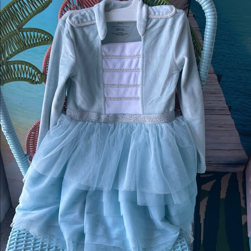 Posh Peanut Sky Blue Tulle Dance Dress